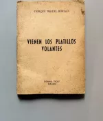 Portada del libro Vienen los platillos volantes, de Enrique M. Borjas.