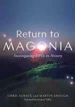 Portada del libro Return to Magonia: Investigating UFOs in History, de Chris Aubeck y Martin Shough.