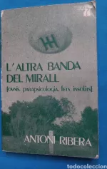 Portada del libro L'Altra banda del mirall, de Antonio Ribera.