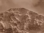 Mulhacén, Sierra Nevada. Fotografía posterior del paisaje mencionado; no documenta el avistamiento de 1958.