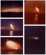Fotografías del fenómeno luminoso del 5 de marzo de 1979 en Canarias