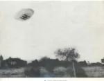 Fotografía atribuida a San José de Valderas, reproducida en Flying Saucer Review 15(5), 1969